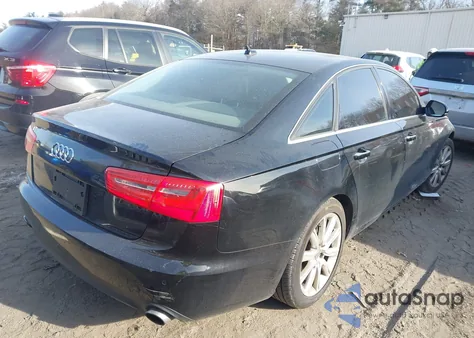 2013 Audi A6 2.0T Premium from USA, damaged, VIN WAUGFAFC1DN016900